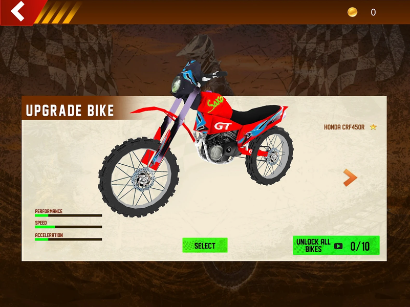Motocross Bike Stunt Racing - عکس بازی موبایلی اندروید
