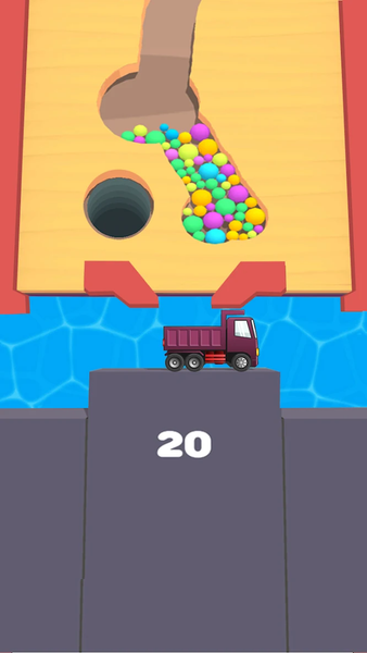 Classic Sand and Balls - Gameplay image of android game