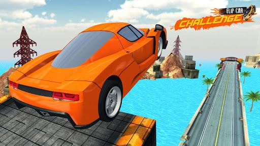 Mega Ramp Car Stunts Game - Gameplay image of android game