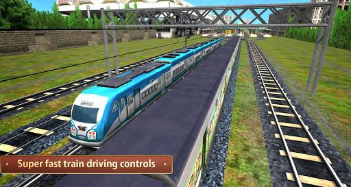 Indian Metro Train Sim 2025 - Gameplay image of android game