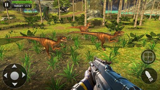Dinosaur Hunt 2020 - A Safari Hunting Games - Gameplay image of android game