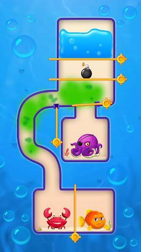 Save the Fish: Pull The Pin - Gameplay image of android game