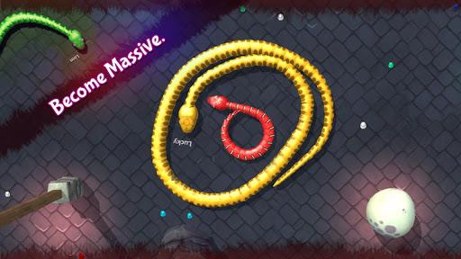3D Snake . Io - Fun Rivalry Free Battles Game 2020 - Gameplay image of android game