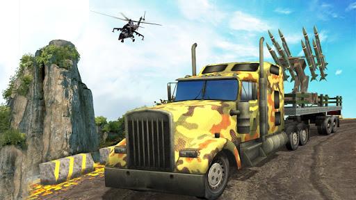 Army Transporter 3D game - Gameplay image of android game