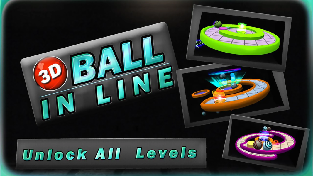 Balance Rolling Ball ۳D Game - عکس بازی موبایلی اندروید