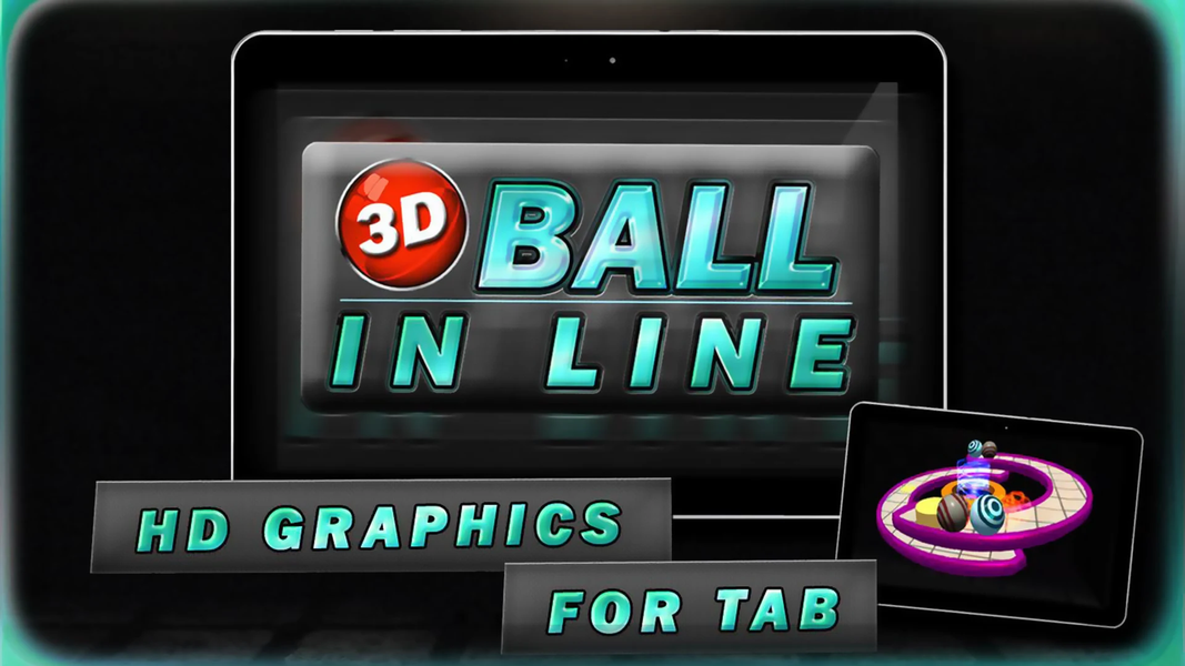 Balance Rolling Ball ۳D Game - عکس بازی موبایلی اندروید