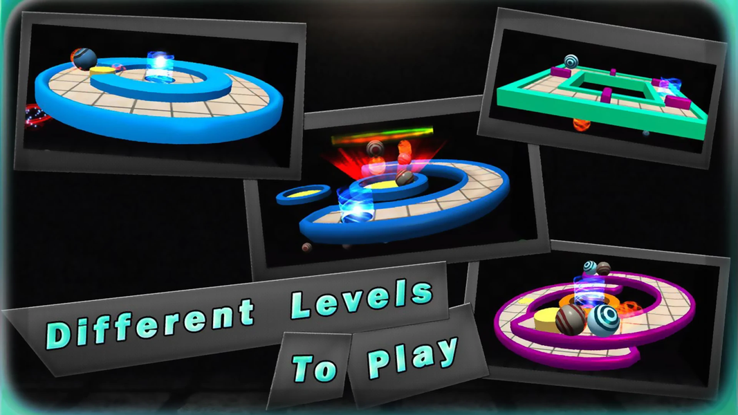 Balance Rolling Ball ۳D Game - عکس بازی موبایلی اندروید