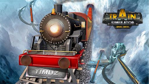 Train Simulator Uphill Drive - Gameplay image of android game