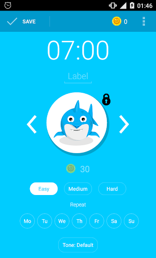 Alarm clock - Image screenshot of android app