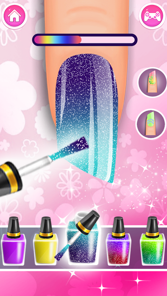Girls Nail Salon-Acrylic Nails - Gameplay image of android game