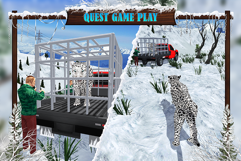 Arctic Leopard Simulator Game - عکس بازی موبایلی اندروید