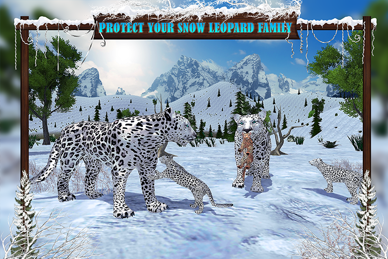 Arctic Leopard Simulator Game - عکس بازی موبایلی اندروید