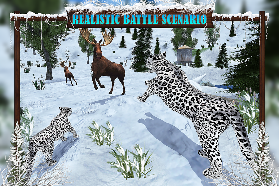 Arctic Leopard Simulator Game - عکس بازی موبایلی اندروید
