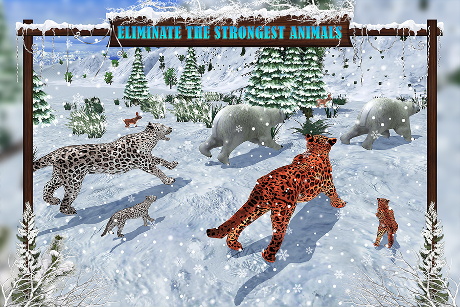 Arctic Leopard Simulator Game - عکس بازی موبایلی اندروید
