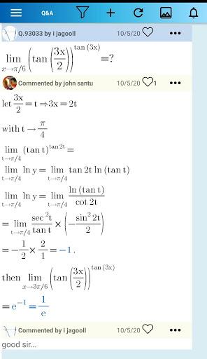 Equation Editor and Q&A Forum - Image screenshot of android app