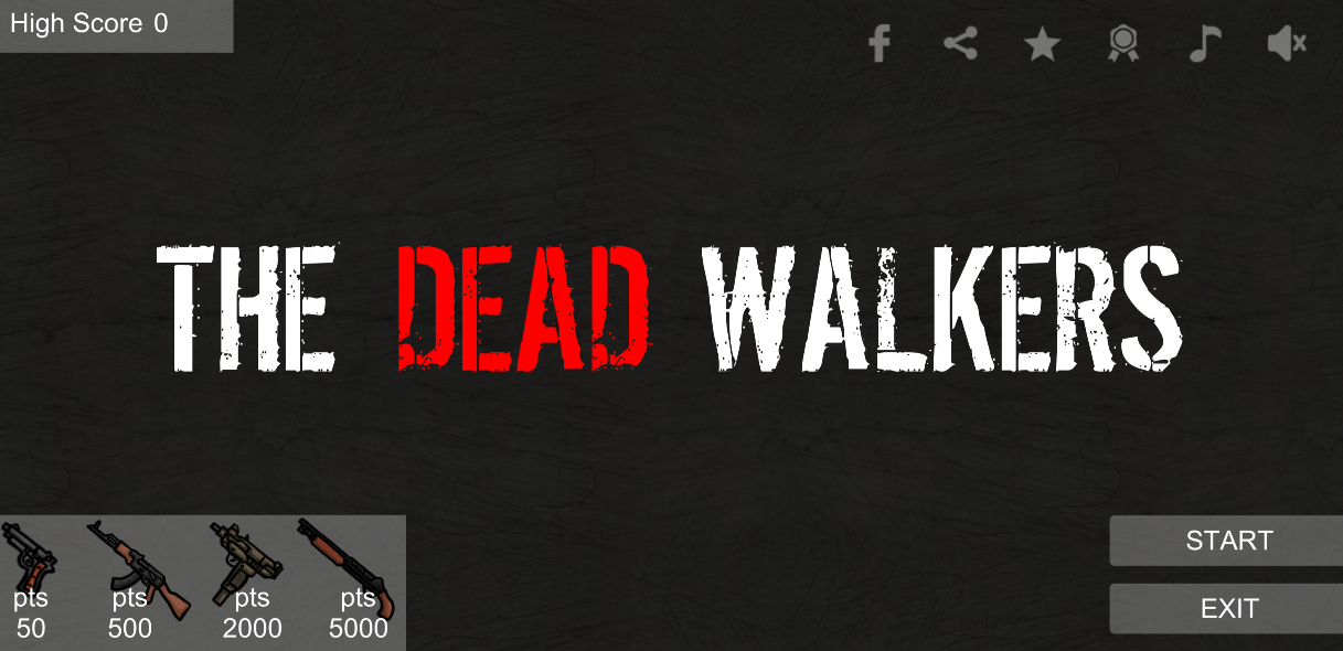 The Dead Walkers - Gameplay image of android game