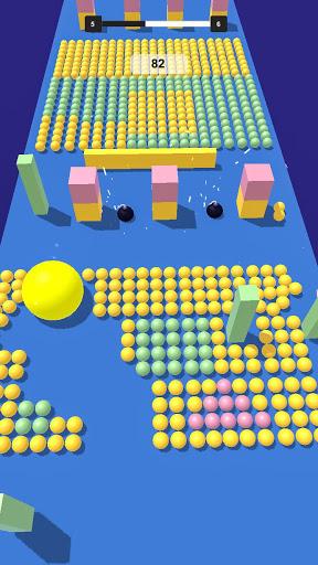 Big Color Ball 3D - Gameplay image of android game