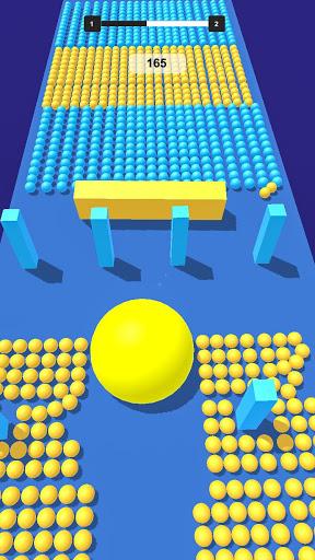 Big Color Ball 3D - Gameplay image of android game