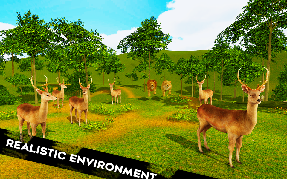 Deer Hunt: Deer Hunting Games - Gameplay image of android game