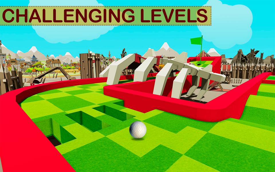 Golf Ball 3D - Gameplay image of android game