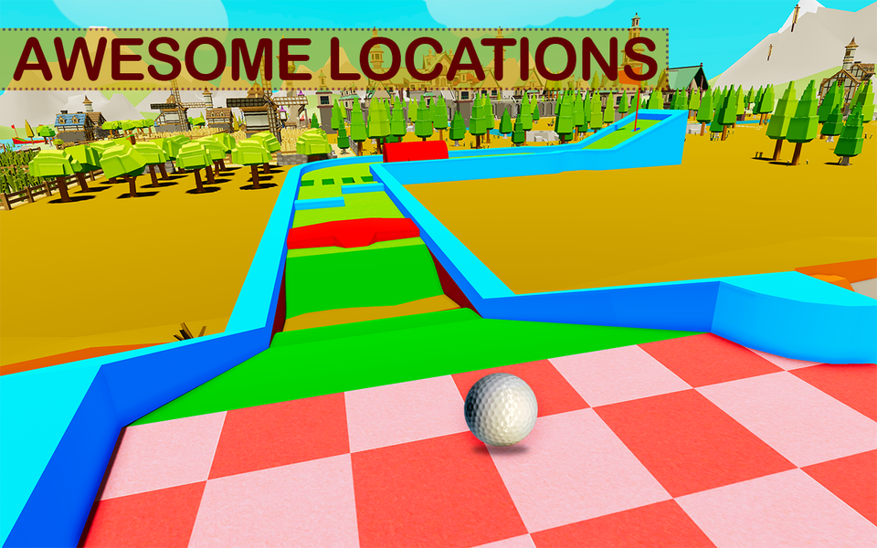 Golf Ball 3D - Gameplay image of android game