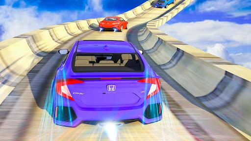 Airborne Ramp Car GT Racing - Gameplay image of android game