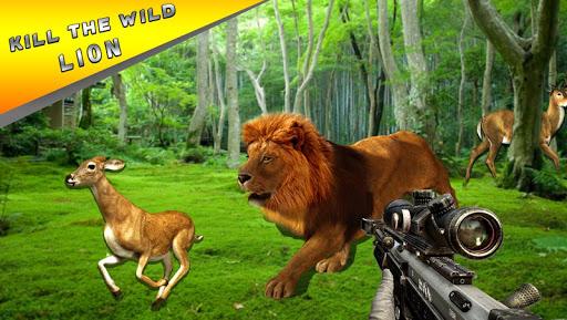 Wild Lion Hunting Deer Survivl - عکس بازی موبایلی اندروید