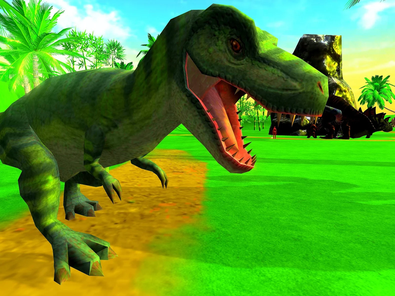 Dinosaur Hunting Shooting Game - Gameplay image of android game