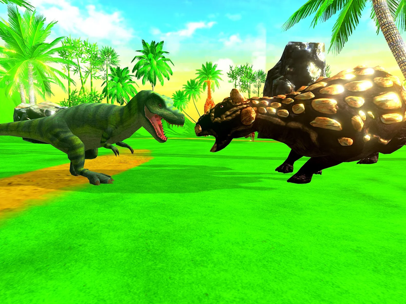 Dinosaur Hunting Shooting Game - Gameplay image of android game