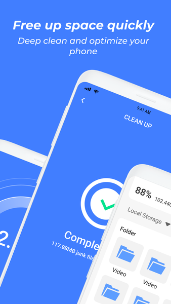 Tiny File Explorer & Cleaner - عکس برنامه موبایلی اندروید