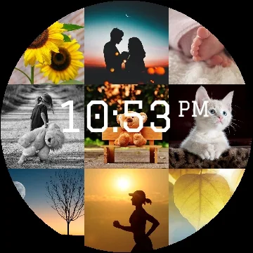 Face Gallery Pro Wear Tizen OS - عکس برنامه موبایلی اندروید
