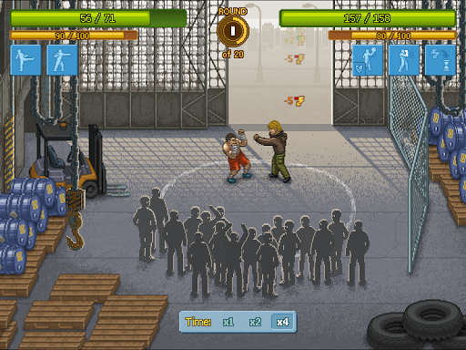 Punch Club: Fights - Gameplay image of android game
