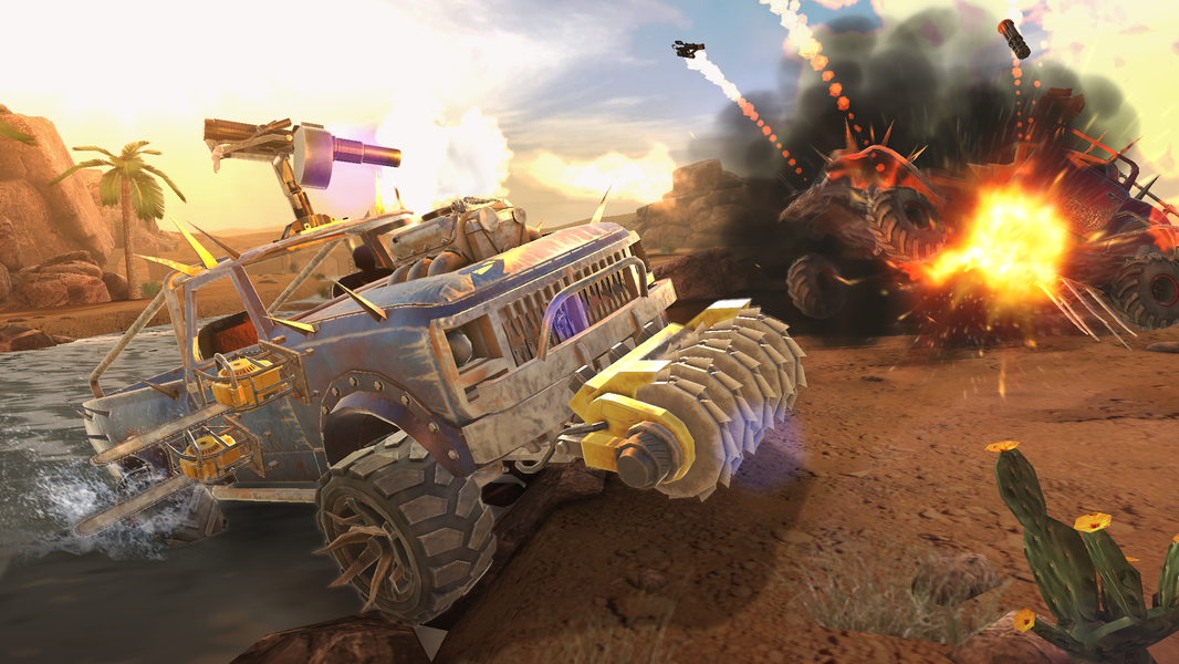 Battle Cars - Gameplay image of android game