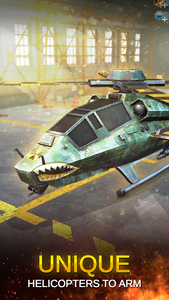 Gunship War: Helicopter Battle - عکس برنامه موبایلی اندروید
