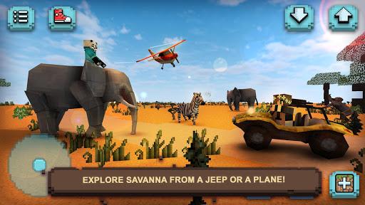 Savanna Safari Craft: Animals - عکس بازی موبایلی اندروید