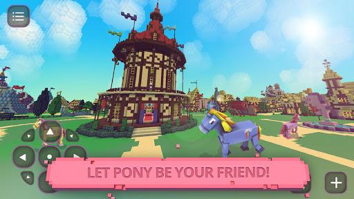 Pony Girls Craft: Exploration - Gameplay image of android game