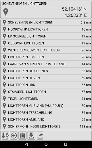 SailDroid - Image screenshot of android app