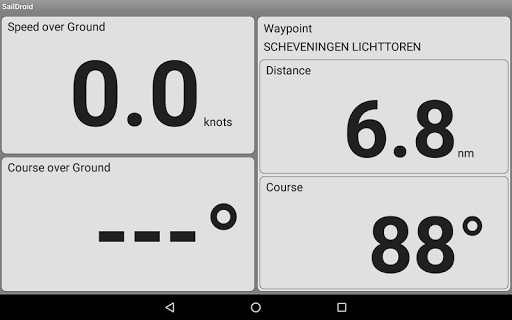SailDroid - Image screenshot of android app