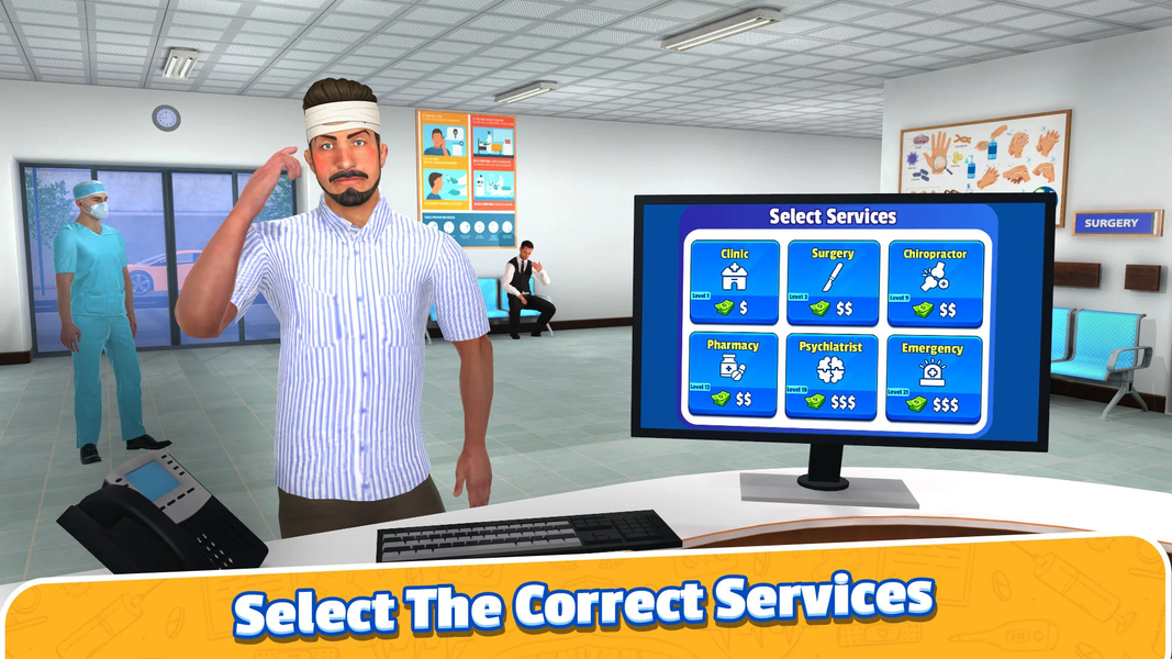 Doctor's Office Simulation - Gameplay image of android game