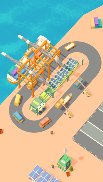 Idle Cargo Tycoon - Gameplay image of android game