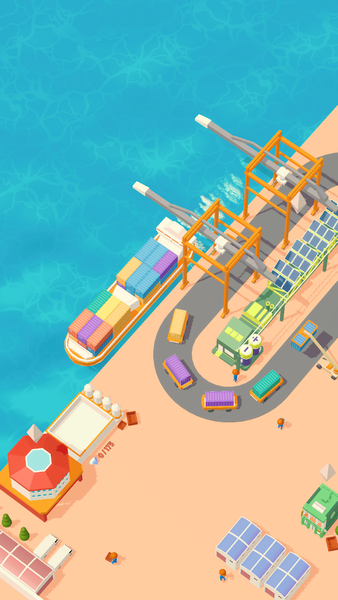 Idle Cargo Tycoon - عکس بازی موبایلی اندروید