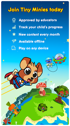 Tiny Minies - Learning Games - عکس بازی موبایلی اندروید