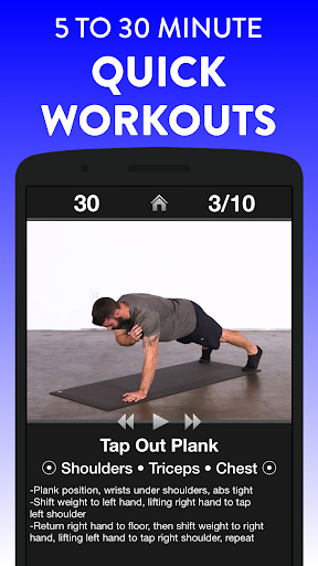 Daily Workouts - Home Trainer - عکس برنامه موبایلی اندروید