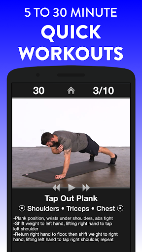 Daily Workouts - Home Trainer - Image screenshot of android app