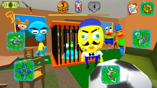 Sponge Neighbor Escape 3D - عکس بازی موبایلی اندروید