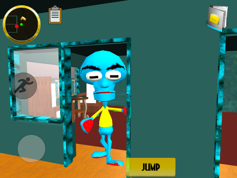 Squid. Sponge Neighbor Expose - Gameplay image of android game