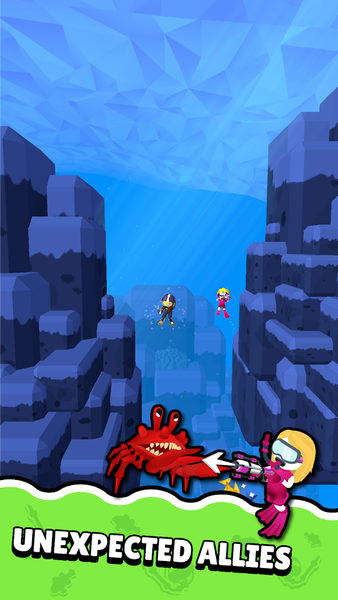 Dive & Fish - Gameplay image of android game