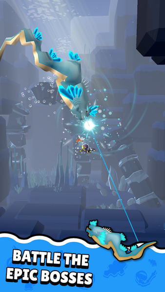 Dive & Fish - Gameplay image of android game