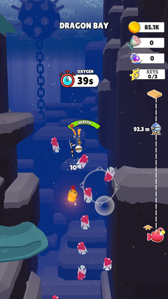 Diver Hero - Gameplay image of android game