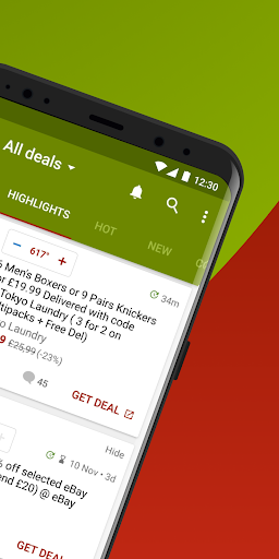 hotukdeals - Deals & Discounts - Image screenshot of android app